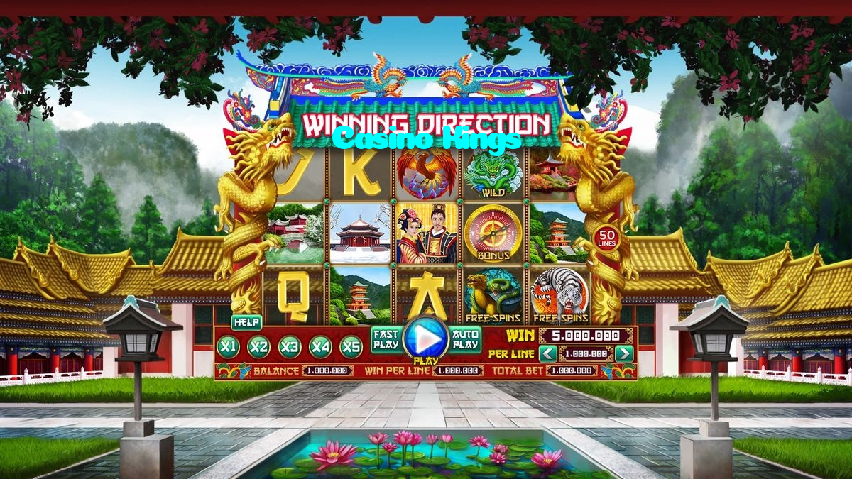 Casino Kings casino presented on mobile device in Pakistan with slots and live games